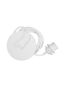 UMAGE - Rosette- lampunkanta ja johto - VALKOINEN | Stockmann