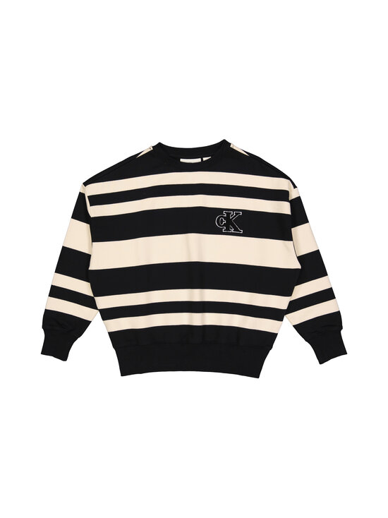 Calvin Klein Kids - Striped Modern -neule - BEH CK BLACK / WHITECAP GRAY | Stockmann - photo 1
