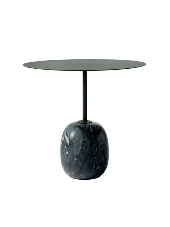 &Tradition - Lato LN9 -sivupöytä vihreä / Verde Grigio -marmori 40 x 50 cm - GREEN | Stockmann - photo 1