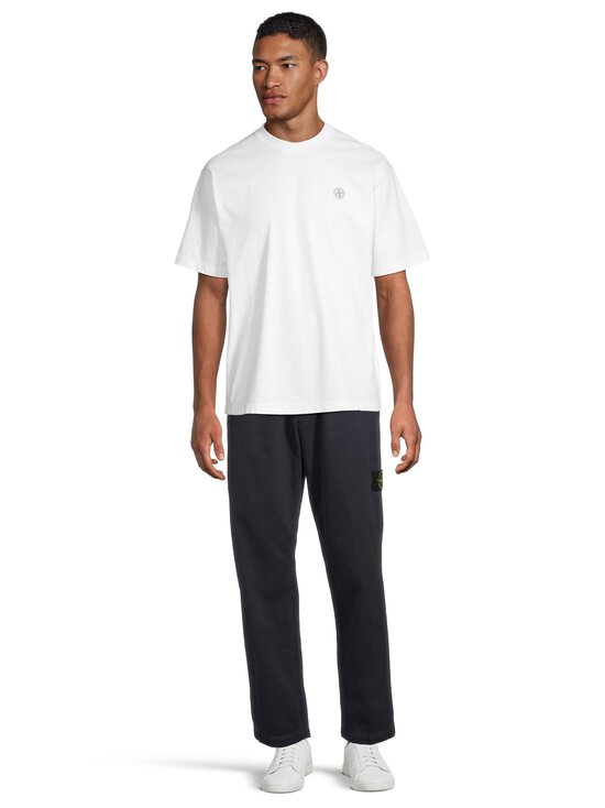 Stone Island - Logo t-paita - V0001 WHITE | Stockmann - photo 2