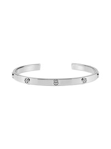 Tory Burch - Thin Miller Stud -rannerengas - 020 TORY SILVER | Stockmann