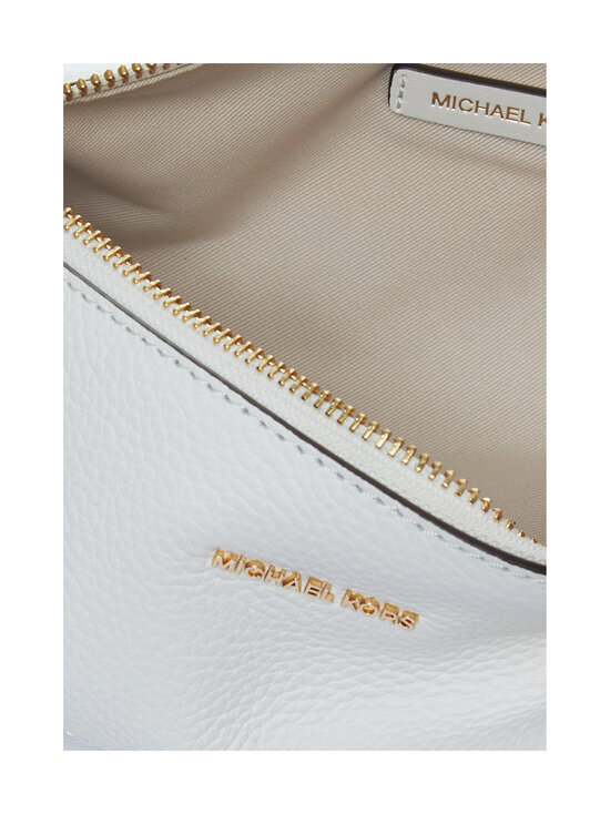 Michael Michael Kors - Izzy Small Barrel Pouchette -nahkalaukku - 085 OPTIC WHITE | Stockmann - photo 3