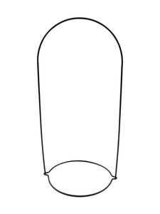 Point Virgule - Urban Jungle Large puķu podu pakaramais Ø 18 cm - BLACK | Stockmann