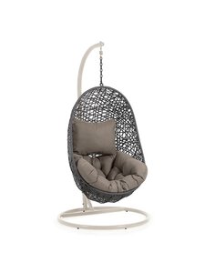 Kave Home - Florina-riipputuoli telineellä - HARMAA | Stockmann