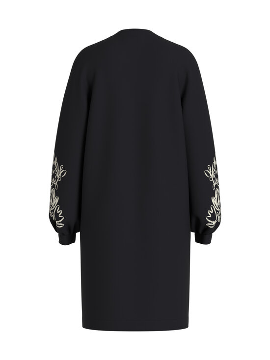Vila - Visiffi Embroidery O-neck džemperkleita - BLACK BEAUTY DETAIL:EMB BIRCH | Stockmann - photo 2