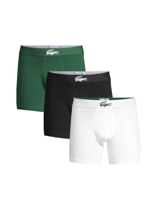 Lacoste - Boxer Brief -alushousut - ZJ2 WHITE/GREEN-BLACK | Stockmann - photo 1