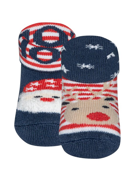 Ewers - Santa Claus & Reindeer -sukat 2-pack - 1 BLUE/RED | Stockmann - photo 1