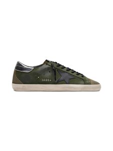 GOLDEN GOOSE - Super Star -tennarit - DARK GREEN/BLACK/SILVER | Stockmann