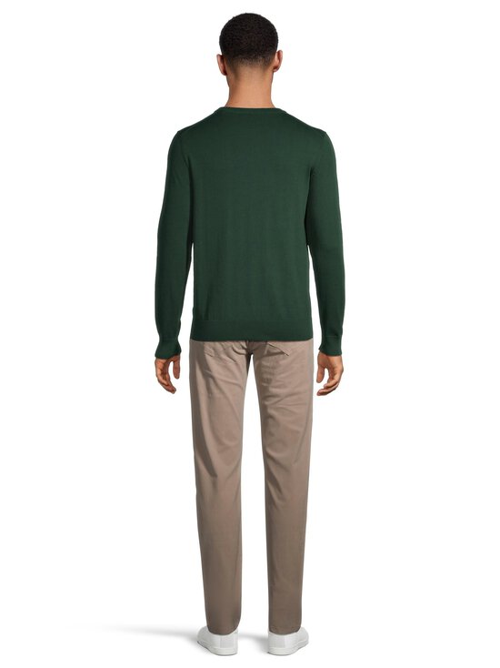 GANT - Kudum Classic Cotton C-neck - 374 TARTAN GREEN | Stockmann - photo 3