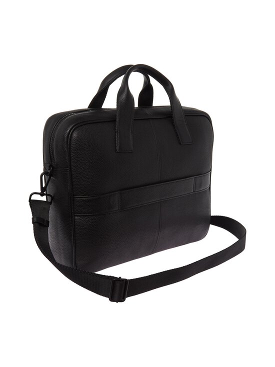 CONSTRUE - Jago Pebble Leather -tietokonelaukku - BLACK | Stockmann - photo 2