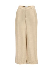 Object - ObjRini Wide -housut - HUMUS STRIPES:BLACK PINSTRIPE | Stockmann