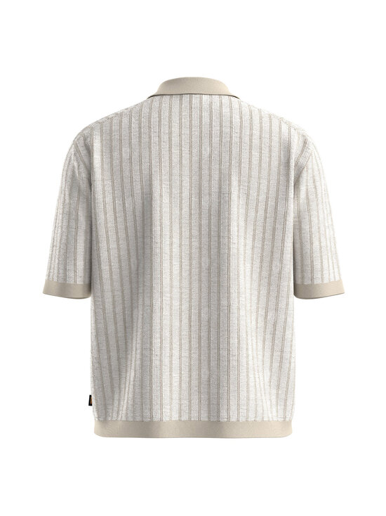 Boss Orange - Adīts krekls ar īsām piedurknēm - LIGHT BEIGE | Stockmann - photo 2