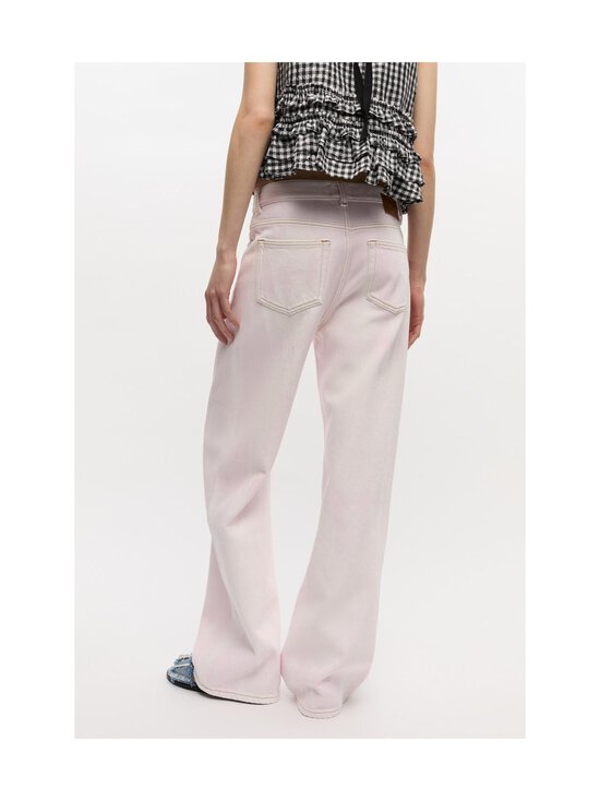 Ganni - Izey Overdyed Heavy Denim -farkut - 868 CHALK PINK | Stockmann - photo 5