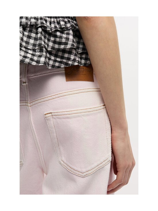 Ganni - Izey Overdyed Heavy Denim -farkut - 868 CHALK PINK | Stockmann - photo 6