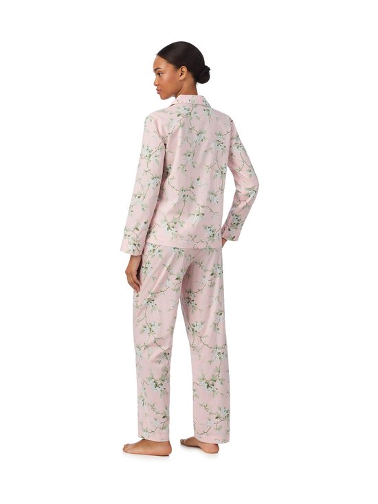 Lauren Ralph Lauren - Notch Collar -pyjama 2-osainen - 691 BLUSH FL | Stockmann - photo 2
