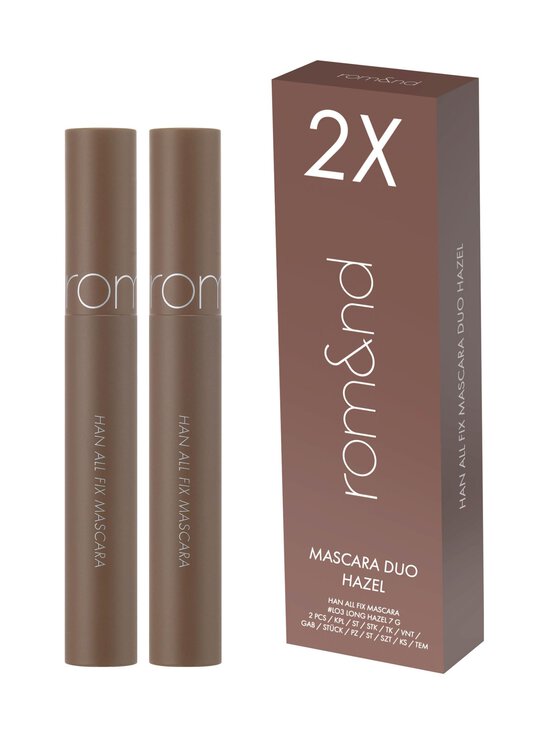 Rom&nd - Han All Fix Mascara Duo skropstu tušu komplekts - NOCOL - photo 1 Rom&nd - Han All Fix Mascara Duo skropstu tušu komplekts - NOCOL | Stockmann - photo 1
