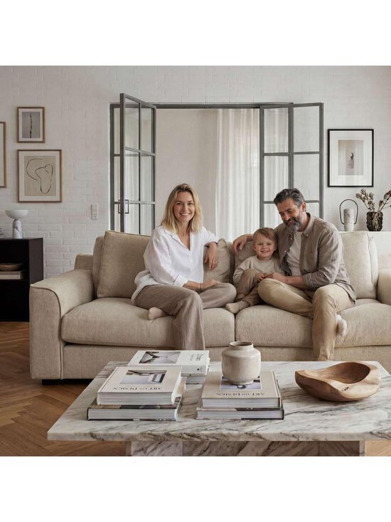 Furninova - Grande Double Day -sohva Makalu-kangas beige L 236 cm - BEIGE | Stockmann - photo 8