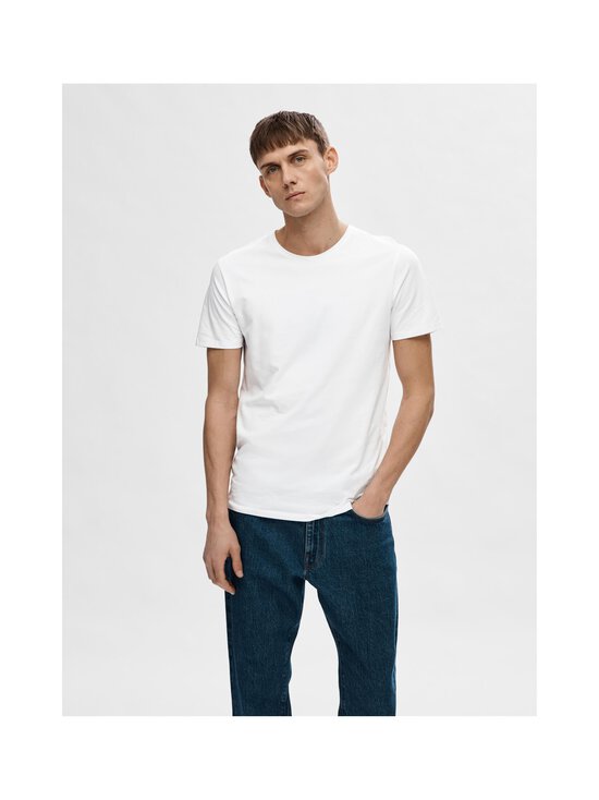 Selected - SlhNewPima t-paita - BRIGHT WHITE - photo 3 Selected - SlhNewPima t-paita - BRIGHT WHITE | Stockmann - photo 3