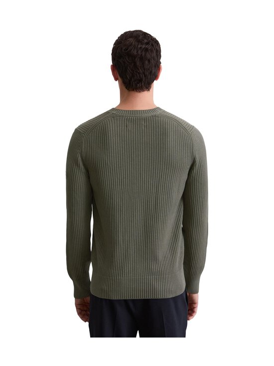 Marc O'Polo - Special rib with badge -neule - 493 COPLEY BROWN | Stockmann - photo 3