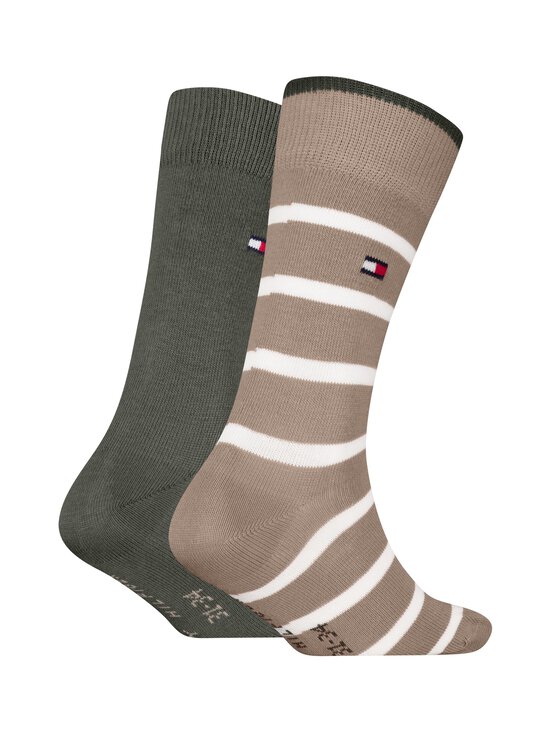 Tommy Hilfiger - Breton Stripe -sukat 2-pack - 009 CAMEL | Stockmann - photo 2