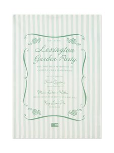 Lexington - Garden Party Organic Cotton -keittiöpyyhe 50 x 70 cm - GREEN/WHITE | Stockmann