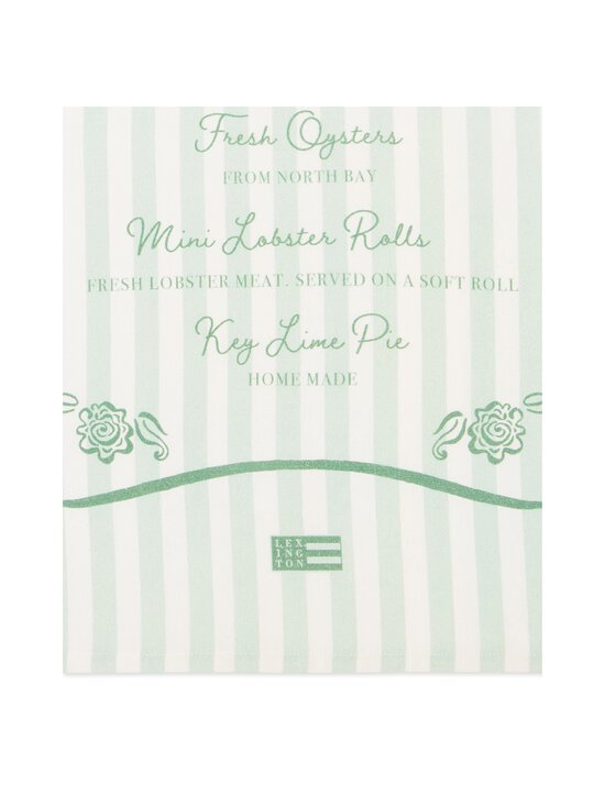 Lexington - Garden Party Organic Cotton -keittiöpyyhe 50 x 70 cm - GREEN/WHITE | Stockmann - photo 3