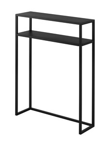 Yamazaki - 2-Tiered Console - kaksitasoinen konsolipöytä - BLACK | Stockmann