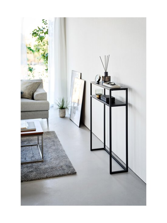Yamazaki - 2-Tiered Console - kaksitasoinen konsolipöytä - BLACK | Stockmann - photo 4