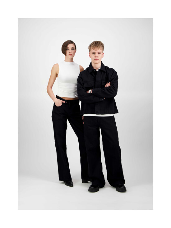 Very Nice - Julian 0218 Unisex džinsa jaka - MUSTA | Stockmann - photo 6