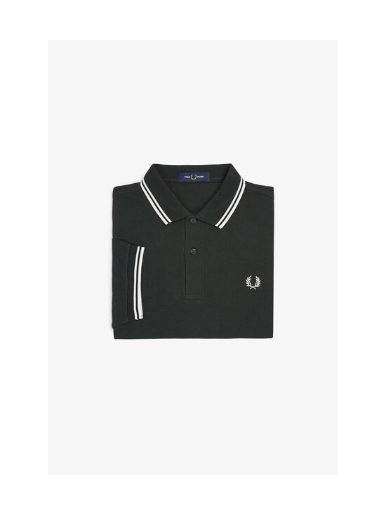 Fred Perry - Half Zip -collegepaita - T50 NIGHTGREEN/SNWHT - photo 3 Fred Perry - Half Zip -collegepaita - T50 NIGHTGREEN/SNWHT | Stockmann - photo 3