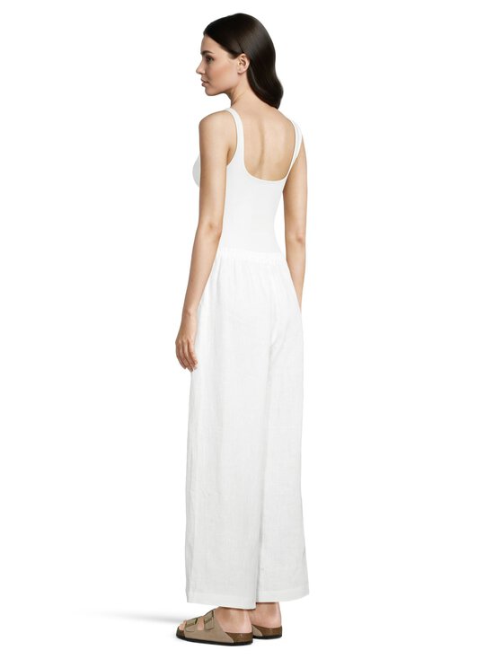 R-Collection - Kielo-pellavahousut - CREAM | Stockmann - photo 6