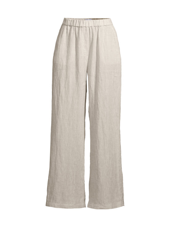 SAND Copenhagen - Pluga-leveälahkeiset housut - 010 OFF WHITE | Stockmann - photo 1