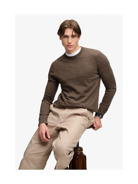 Superdry - Essential-neulepaita - M7O BISCUIT BROWN MARL | Stockmann - photo 4