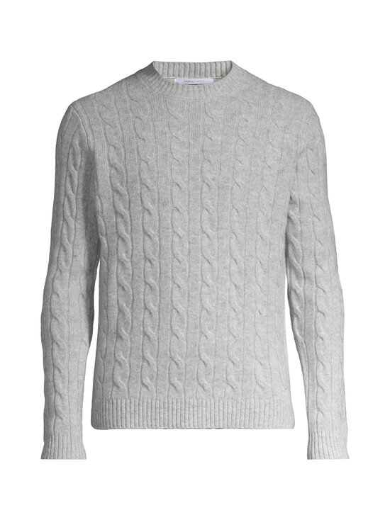 ESSENTIALS by Stockmann - Ossian Soft -palmikkoneule - LT. MEL. GREY | Stockmann - photo 1