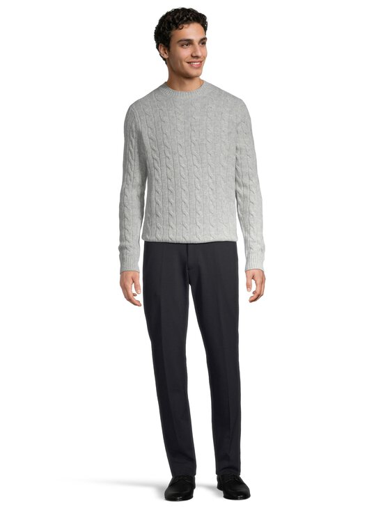 ESSENTIALS by Stockmann - Ossian Soft -palmikkoneule - LT. MEL. GREY | Stockmann - photo 2