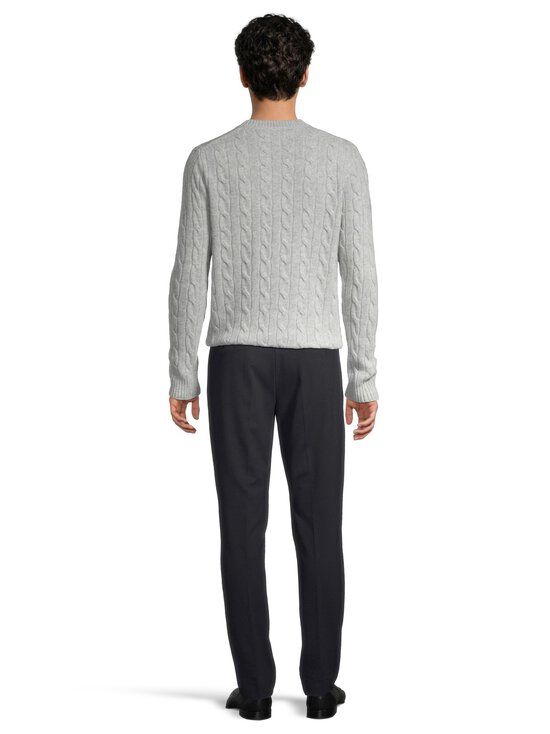 ESSENTIALS by Stockmann - Ossian Soft -palmikkoneule - LT. MEL. GREY | Stockmann - photo 3