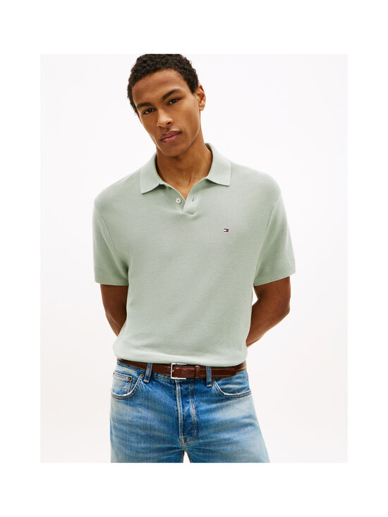 Tommy Hilfiger - Cool Touch Structure polo krekls - PM3 MINTY GREY | Stockmann - photo 5