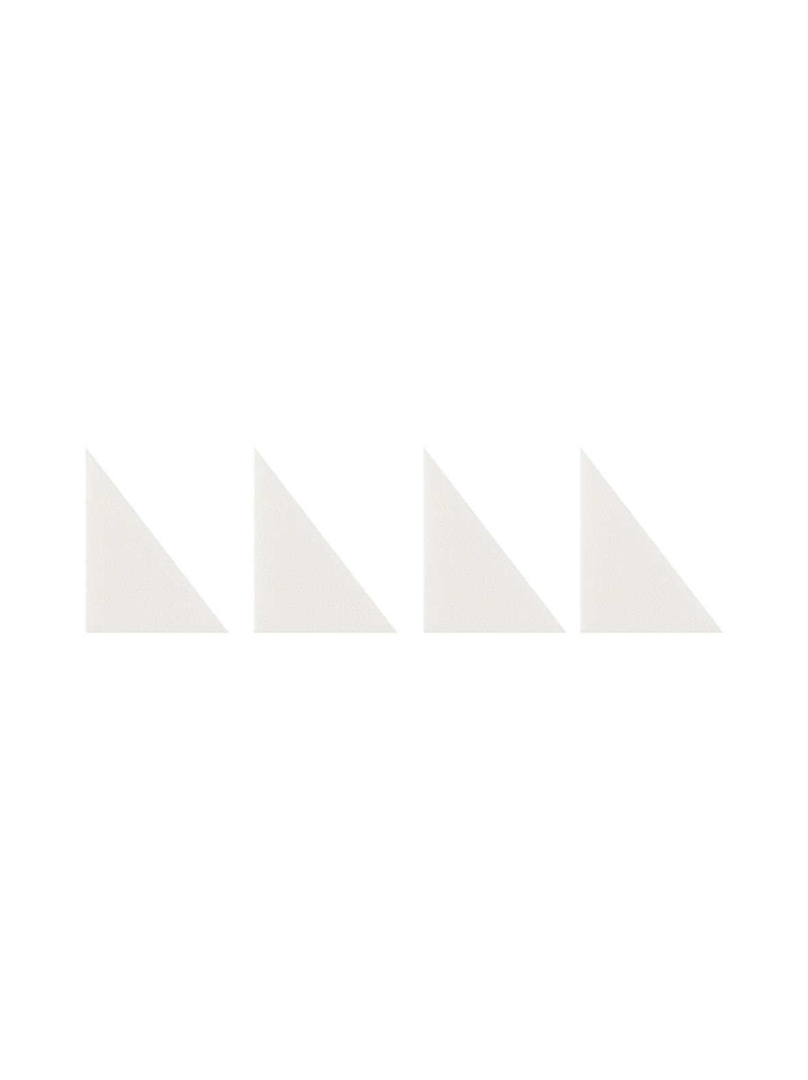 Triangular Foundation Sponges -palameikkisieni