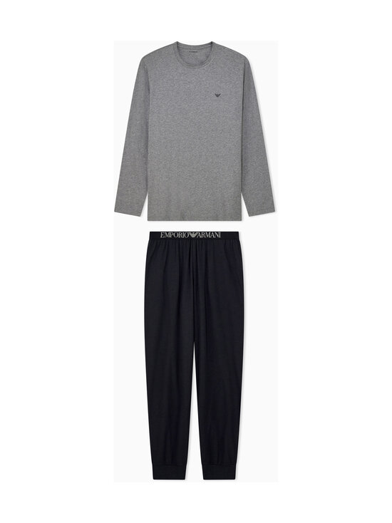 Emporio Armani - Pidžaama - M8014 GREY MELANGE/BLACK | Stockmann - photo 1