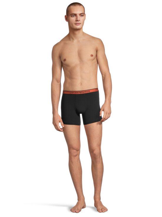 Emporio Armani - Bokseršorti 3 iepak. - MC061 BLACK/BLACK/BLACK | Stockmann - photo 3