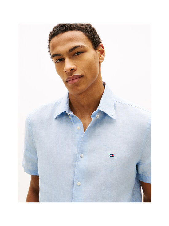 Tommy Hilfiger - Linane särk Pigment Dyed - C1O BREEZY BLUE | Stockmann - photo 4