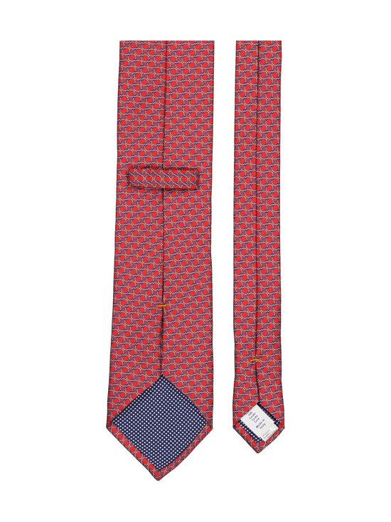 Eton - Geometric Print -silkkikolmio - 55 RED | Stockmann - photo 2
