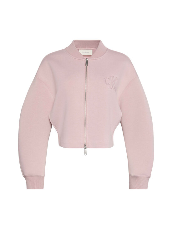 Calvin Klein Jeans - Cropped Sporty Scuba Bomber -takki - 2P2 PALE MAUVE | Stockmann - photo 1