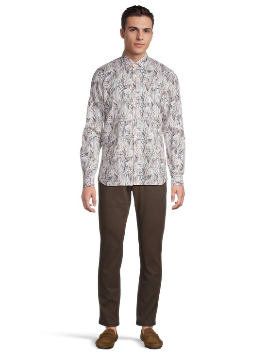 Olymp - Body Fit Garment Linen Mix krekls ar apkakli - 21 BEIGE | Stockmann - photo 2