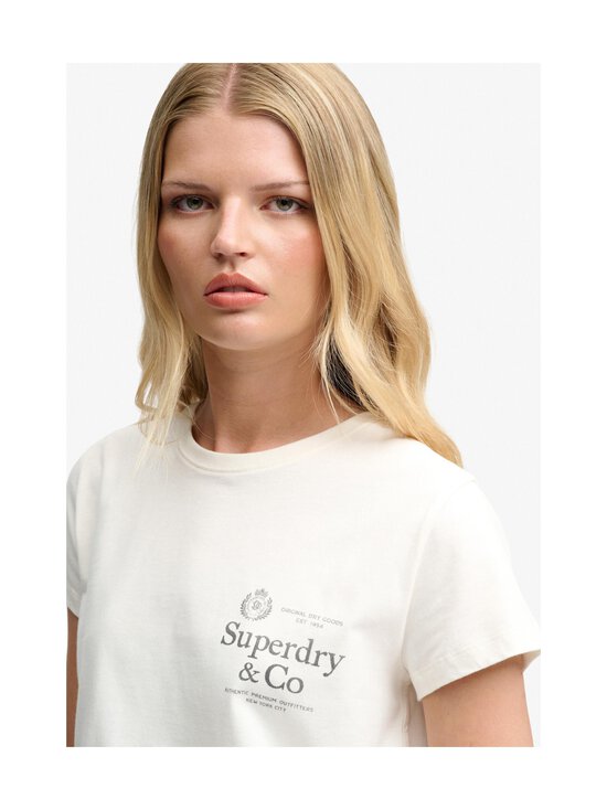 Superdry - Luxe Casual Classic -paita - 22C CREAM | Stockmann - photo 3