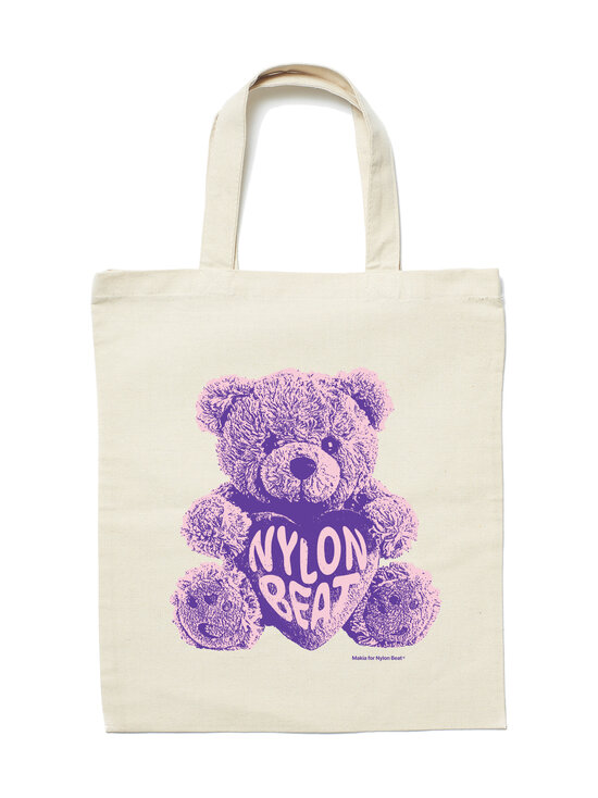 Makia - Nylon Beat Teddy Tote -kangaskassi - 003 BEIGE | Stockmann - photo 1