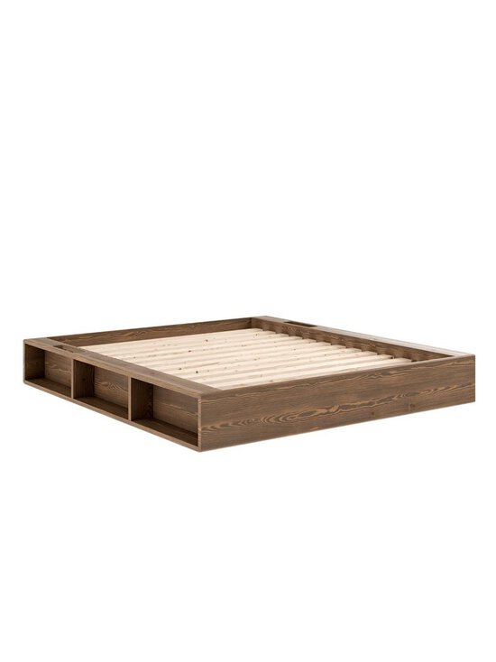 Karup - Ziggy-sänkyrunko carob brown 160 x 200 cm - BROWN | Stockmann - photo 1