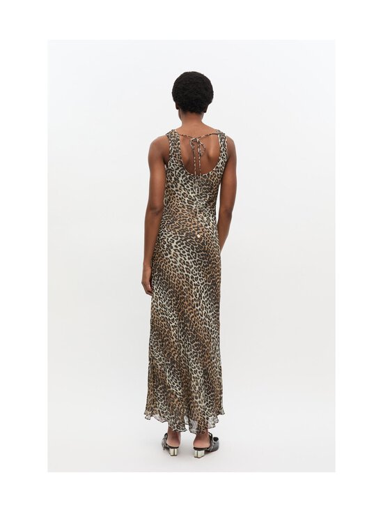 Ganni - Printed Viscose Chiffon -maksimekko - 943 LEOPARD - photo 4 Ganni - Printed Viscose Chiffon -maksimekko - 943 LEOPARD | Stockmann - photo 4