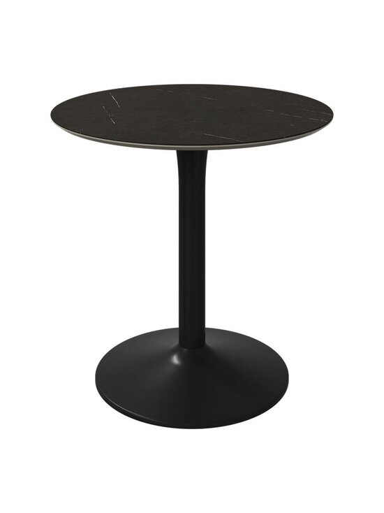 BoConcept - New York -ruokapöytä tumma marmorikeramiikka / musta ⌀ 80 cm - BEIGE | Stockmann - photo 1