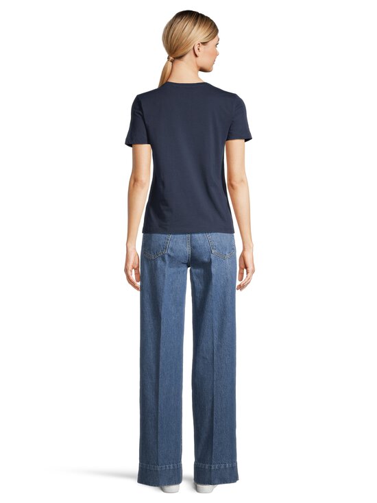 Tommy Hilfiger - Script t-paita - C1G DARK NIGHT NAVY | Stockmann - photo 3